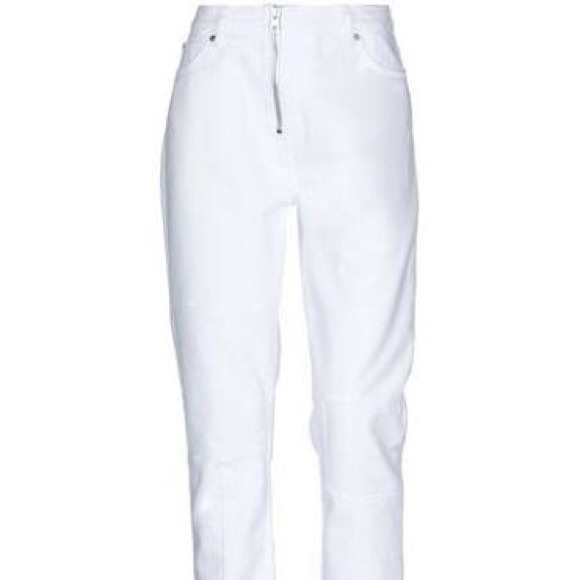 SANDRO NWT WHITE STRAIGHT LEG JEANS US SIZE 9/10 - Picture 4 of 4